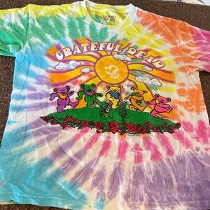 Liquid Blue 2021 Ladies/ Men’s Grateful Dead Tie-Dye Dancing Bears-S